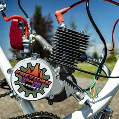 New Zeda 100 Complete 50mm Bore 2 Stroke Bicycle Engine Kit – 80cc/100cc – Fires