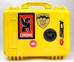 CHROME INDUSTRIES Decal Sticker – Water-Resistant * 3.5 in. x 5.6 in. USA
