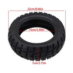 255×80 10×3.0 Inner Tube &Tire Set For Zero10x Vsett 10 Electric Scooter 80/65-6