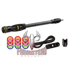 Trophy Ridge Stabilizer Hitman 10″ Black w/ Quick Disconect & Wrist Sling #29574