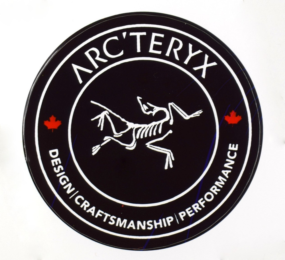 ARCTERYX Decal Sticker – Water-Resistant * 3 in. Diameter