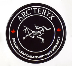 ARCTERYX Decal Sticker – Water-Resistant * 3 in. Diameter