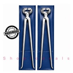Hoof nipper 12» & 15» original vanadium steel farrier tool finish drop 2 pcs