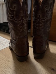 Dan Post Bayou Genuine Caiman Boots Men’s Size 12D DP3074