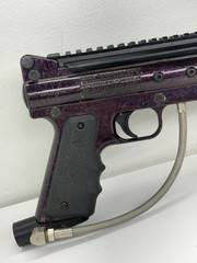 Vintage TIPPMANN Model 98 Purple Marbleized Paintball Gun Marker UNTESTED READ