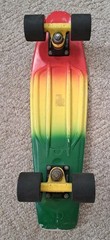 Penny Board – Rasta-Colored Australia 23″ all original parts-In Great Shape