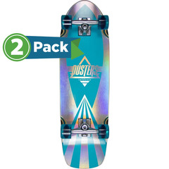 (2-Pack) Dusters California 29.5″ Cazh Cosmic Teal Cruiser Skateboard Complete