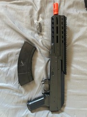 EMG Rifle Dynamics Licensed Quickhatch AK PDW Airsoft AEG by LCT