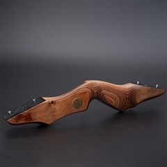 60» Takedown Recurve Bow Arrows Wood Riser Archery Hunting BowTarget Shooting