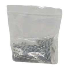 100pk Gateway Feathers 2″ Right Wing: Rayzr Faux Barred Gray 200RRBGY-100