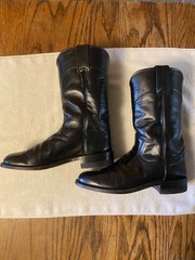 Justin Cora 10in roper boots L3703 5 1/2B