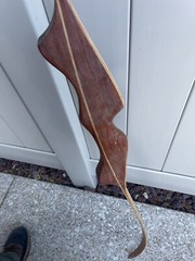 Vintage Archery Hunter Recurve Bow for left hand shooters. No string included
