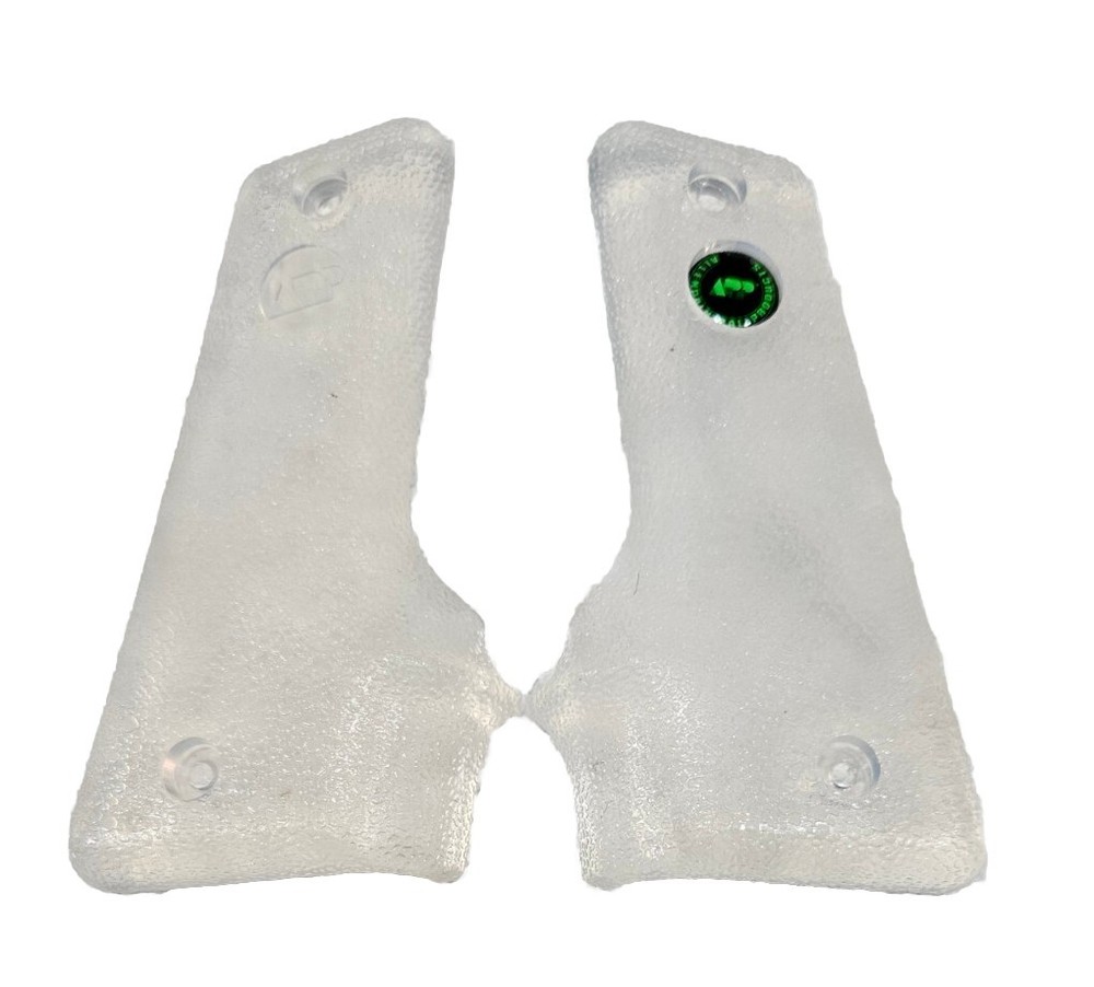 Clear 45 Pistol 2 Finger Double Trigger Frame Wrap Around Grip Paintball Gun