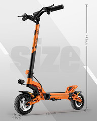 JGH X5 Ultra 3200W Dual-Motor Electric Scooter 52V 20.8Ah Free Shipping