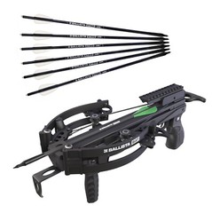 BALLISTA BAT Compound Self-Cocking Small Crossbow with Hunting Bolts