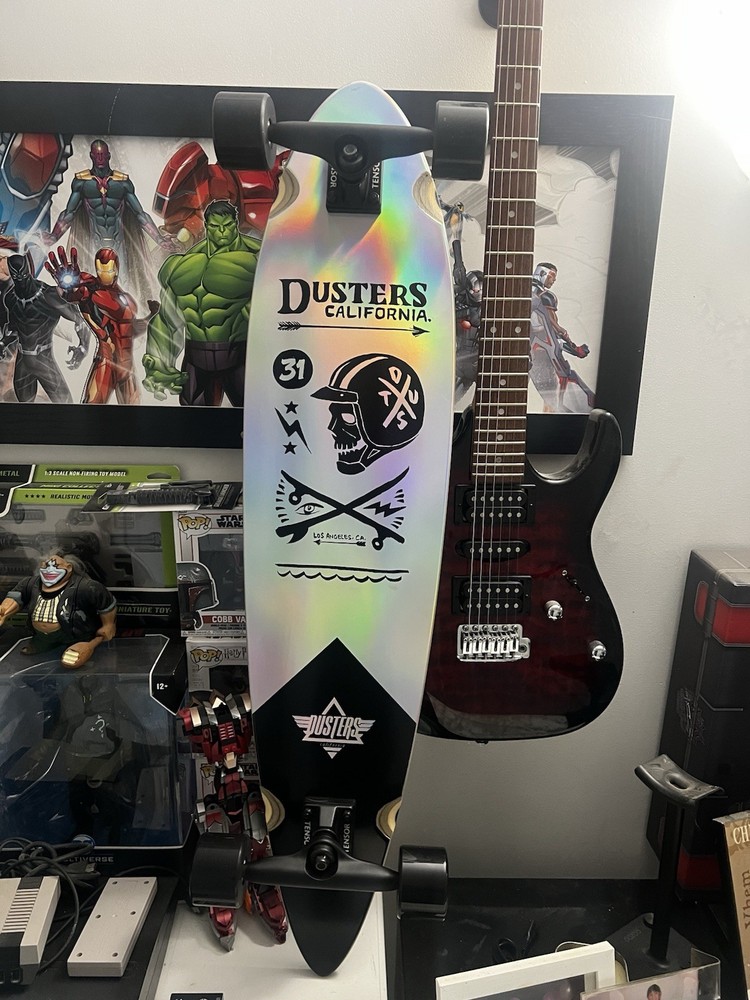 Dusters California Moto Cosmic 31 in / 31″ Complete Longboard Skateboard