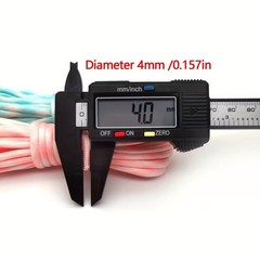 2 pcs 16 Ft Durable Glow in The Dark Rope. Great for Emergencies, Camping,