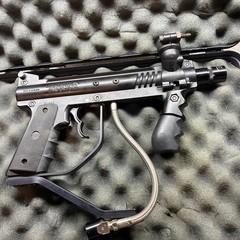 Tippmann Model 98 Paintball Gun With Barrel And Hard Case