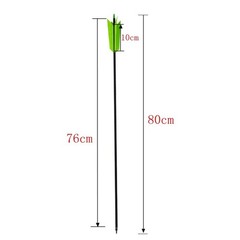AMEYXGS 6/12 Pcs 30 Inch Archery Carbon Arrows Target Practice Flu Flu Arrows…