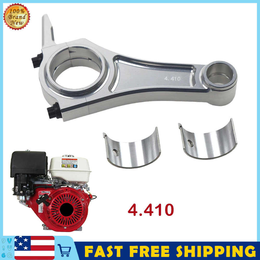 4.41″ Billet Aluminum Connecting Rod For Honda GX340 GX390 Predator 420CC