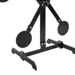 8″ inch Portable Paddles Star Reactive Shooting Target Q235 Steel, No Welding