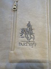 Party of 2 Equestrian Full Fleece Zip From Qatar Prix de L Arc xxl