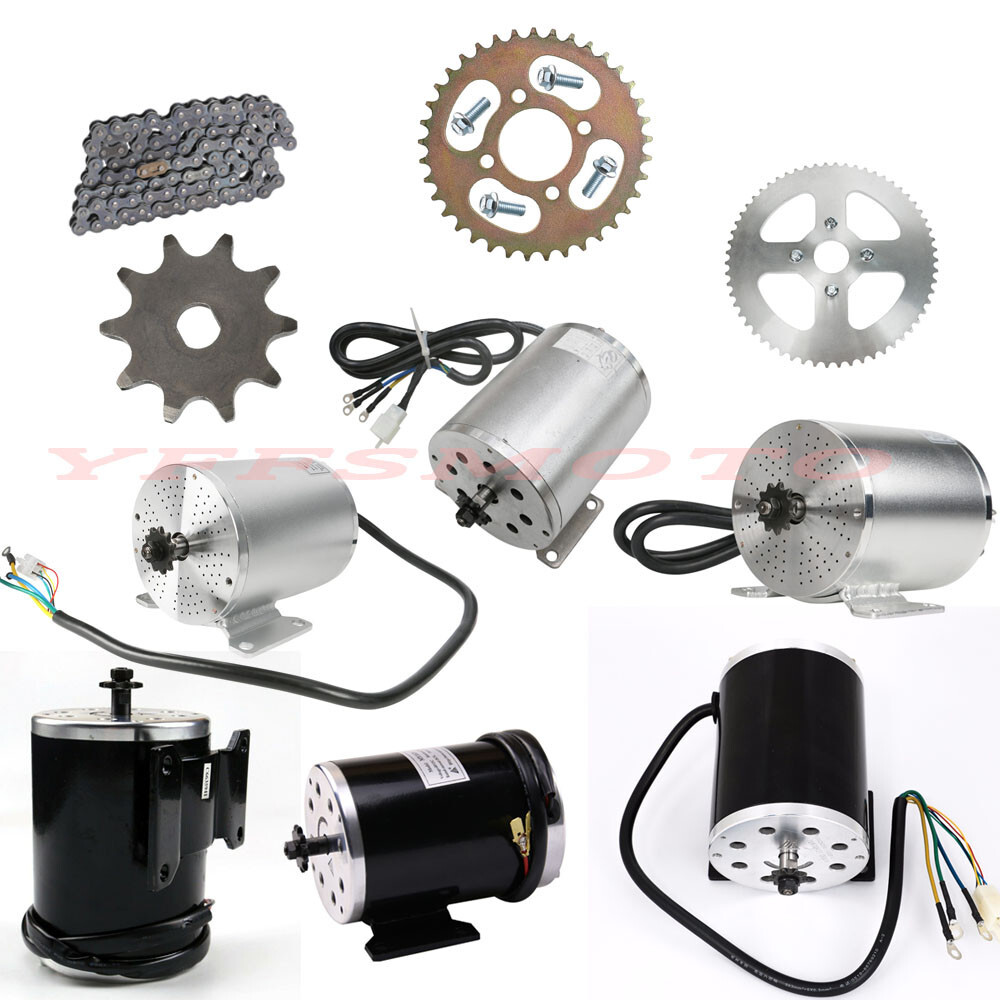 1000W 1800W 2500W 3000W Electric Motor 420 Sprocket for Tricycles E-Bike Go Kart