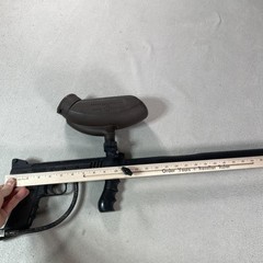 Tippmann Model 98 Paintball Marker Black Mechanical Semi Auto W Hopper Outdoor