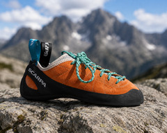 Scarpa Helix Women’s Rock Climbing Shoes Mandarin Red EU 40.5 New