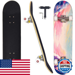 Capark Skateboards For Beginners Adults Youths Teens Kids Girls Boys 31 Inch