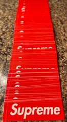 Supreme Box Logo Sticker Red Authentic Brand New Free Shipping Ships Same Day ✉️