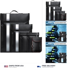 Faraday Bags EMP Proof,Anti-Tracking Faraday Bag For Phones&Laptops & Tablets…