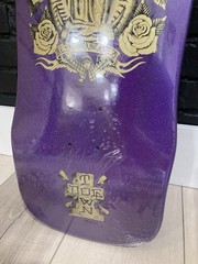 2026 NEW DOGTOWN Jesse Martinez ‘GUADALUPE’ Purple Flake Reissue Skateboard Deck
