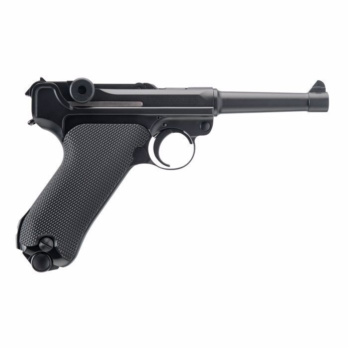 Umarex 2251800 Legends Luger P.08 .177 Air Pistol – Black