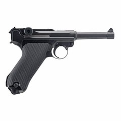 Umarex 2251800 Legends Luger P.08 .177 Air Pistol – Black