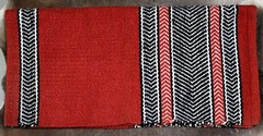 Cotton Western Show Trail Horse SADDLE BLANKET 3724
