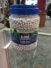 Cybergun Bio Biodegradable Arctic White 20g 6mm BBs 5,000 Rounds