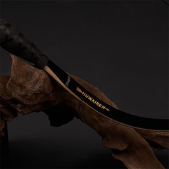 Archery 46″ Traditional Short Bow Horsebow Recurve Bow Bamboo&Fiberglass Limbs