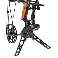 Compound Bow Jack Folding Bow Stand Kickstand Ground Holder for Hunting Shooting
