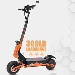 GT08 Dual Motors Electric Scooter 5600W 50MPH 60V27AH Escooter WITH SEAT