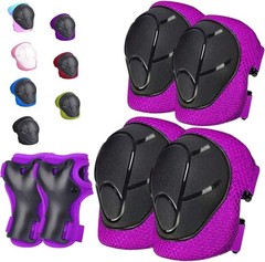 Kids/Youth Knee Pads and Elbow Pads Set for Kids 3-14 Boys Girls Protective …