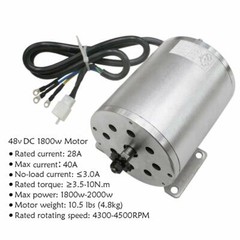 24V 36V 48V 500W 800w 1000w 1800W Electric Motor Brush Bruhless Scooter Quad ATV