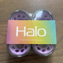 RADAR Halo Alloy Quad Roller Skate Wheels Purple 4-Pack 59mm x 38mm BRAND NEW!