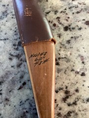 Vintage Bear Alaskan Bow 48# 62 in Left/Right hand Blk/Org (Nw148)