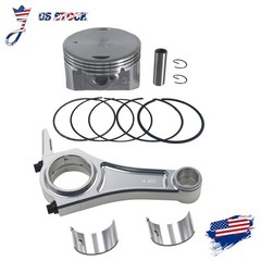 4.41″ Connecting Rod Billet Aluminum 90mm Piston Flat Top For Predator 420cc