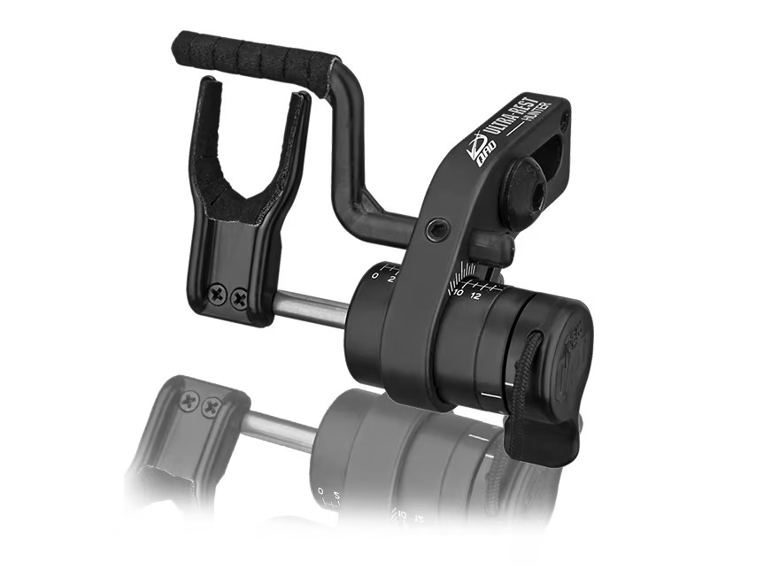 QAD Ultra Rest Hunter Drop Away Arrow Rest Left Hand Aluminum Black