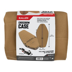 Allen Company Padded Crossbow Case Tan Zippered Carry Case with Backstrap