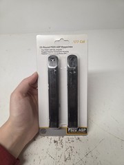 Sig Sauer P320 ASP Air Pistol .177 Cal Pellet 20-Round Magazine x2 – AMPC-177-20