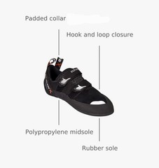 Rave Climbing Shoes x Rave Strap Climbing Shoes 2019 Size Us 6 UK 5 EU 38 Black