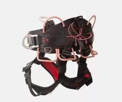 New Arborist Saddle Tree Climbing Half Body Harness Rope Bridge Caving Rescue